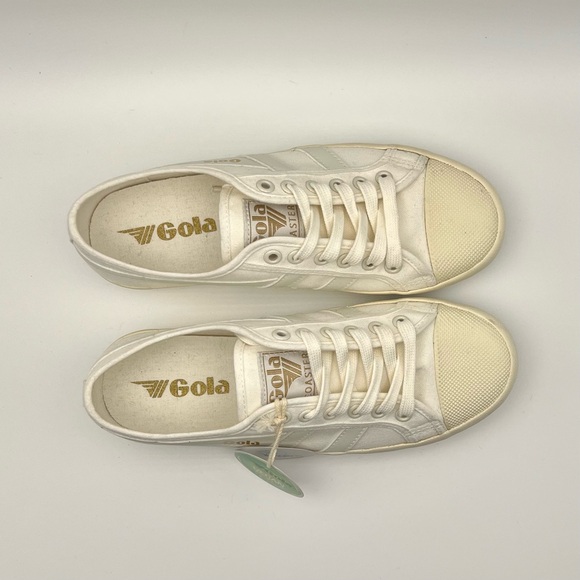 NWT Gola Ladies Coaster Sneakers Retro Style Lace Up Size 7 - Picture 6 of 10